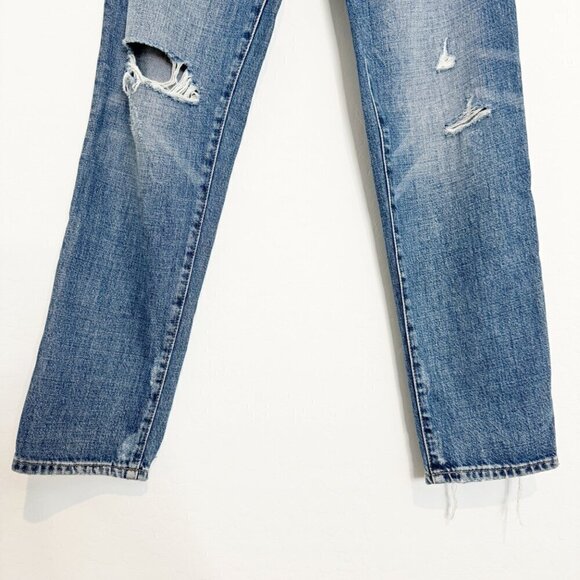 Pistola Denim Presley High Rise Vintage 90s Roller Straight Leg Jeans Size 26 - Picture 4 of 11